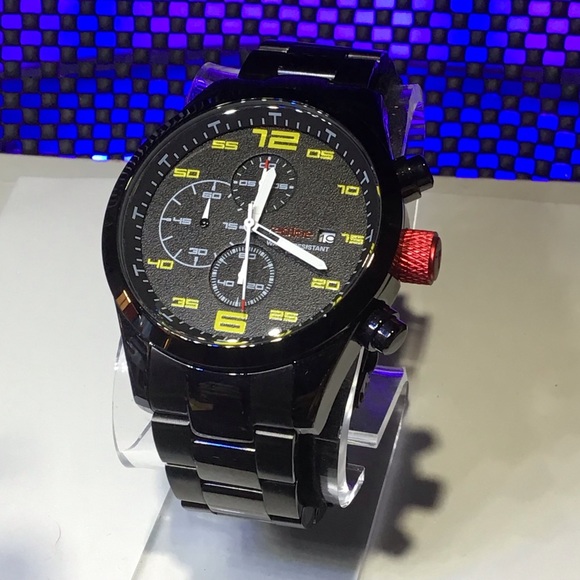 Red Line Stealth Chronograph ~ NWOT - Picture 1 of 8